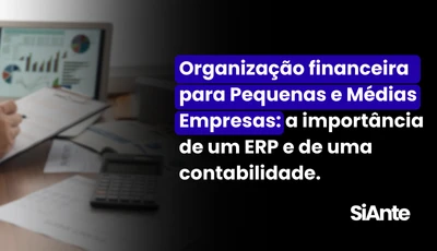 Organização financeira para Pequenas e Médias Empresas: a importância de um ERP e de uma contabilidade.
